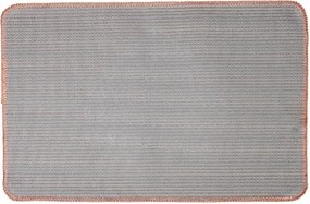Ružová kúpeľňová predložka so srdiečkom - 58*38*1 cm