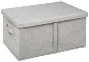 Úložný box Orga, 31x25x50 cm, sivá