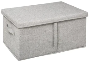 Úložný box Orga, 31x25x50 cm, sivá