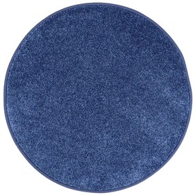 Associated Weavers, Kusový koberec Gusto 78 kruh, 59x59 (průměr) kruh, modrá, kancelária