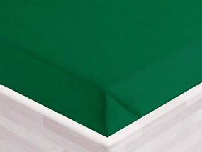 Biante Bavlnené prestieradlo/plachta Moni MOD-505 Zelené 140 x 240 cm