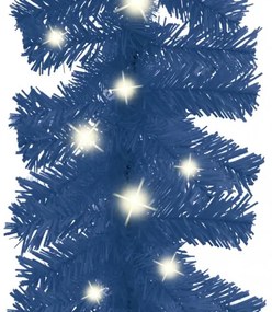 vidaXL Vianočná girlanda s LED svetielkami 20 m modrá-