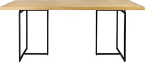 Dutchbone Class jedálenský stôl - Svetlé drevo, 220 x 90 cm
