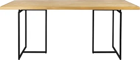Dutchbone Class jedálenský stôl - Svetlé drevo, 220 x 90 cm