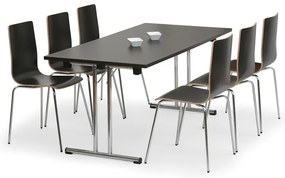 Skladací konferenčný stôl FOLD, 160x80 cm, buk