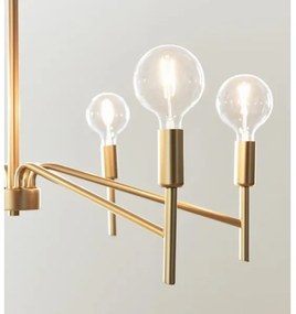 Markslöjd 108210 - Luster na lanku MONARCH 6xE14/18W/230V zlatá