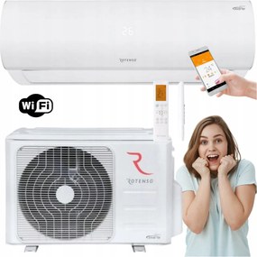 Nástenná klimatizácia Rotenso Ukura 3,5kW Wifi Klimatizácia do domu Split
