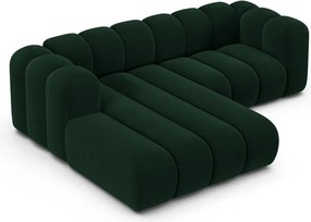 Tmavozelená rohová pohovka (ľavý roh) Lupine – Micadoni Home