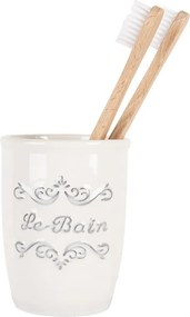 Keramický kelímek na kartáčky Le Bain - Ø 8*10 cm