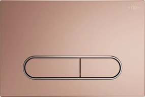 Mexen Fenix 11 splachovací tlačidlo, ružové zlato - 601105