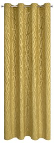 ZÁVES NA KRÚŽKOCH PIERRE CARDIN INGA 140X250 CM ZLATÁ