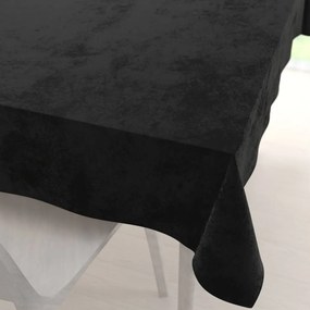 Biante Zamatový obdĺžnikový obrus Velvet Premium SVP-023 Čierny 60x100 cm