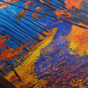 Obraz jesenného lesa (150x105 cm)