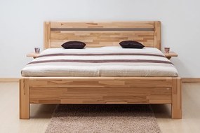 BMB ADRIANA KLASIK - masívna buková posteľ 90 x 200 cm, buk masív