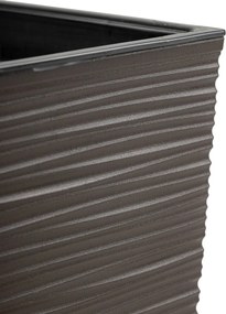 Plastový květináč Bouquet Riflo 56x19 cm mokka