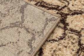 Koberec KARMEL Terra popraskaná zem orech