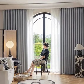 ARÔME HOME Zatemňovací záves, tmavo sivý