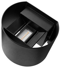 Nordlux - LED vonkajšie nástenné svietidlo MILDA LED/4,9W/230V IP44 čierne