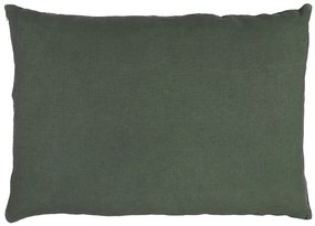 Ib Laursen Ľanový poťah na vankúš Myrtle Green 50 × 70 cm