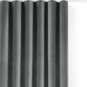 Sivý zamatový dimout záves 200x250 cm Velto – Filumi