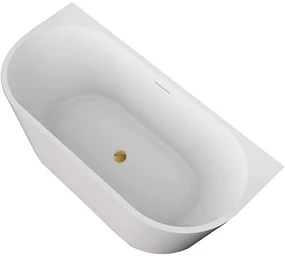 Cerano Grazia, voľne stojaca akrylátová vaňa 170x80 cm, biela, CER-CER-413624