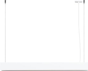 Biele kovové LED závesné svietidlo Nebula – Sollux