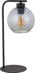 TK-LIGHTING Moderná stolná lampa CARLO, 1xE27, 60W, čierna