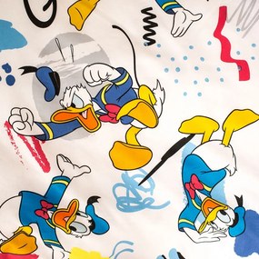 Jerry Fabrics Bavlnené obliečky 140x200 + 70x90 cm - Káčer Donald "03"