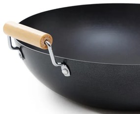 Panvica wok SYDNEY s pokrievkou, čierna 850375