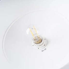 Sollux SL.1321 - Luster na lanku FANO 1xE27/15W/230V pr. 34 cm biela