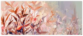 Obraz - Maľba pastelová jeseň (120x50 cm)