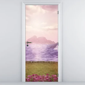 Fototapeta na dvere - Jazero (95x205cm)