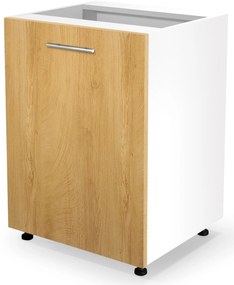 Dolná kuchynská skrinka VITO - 60x82x52 cm - dub medový