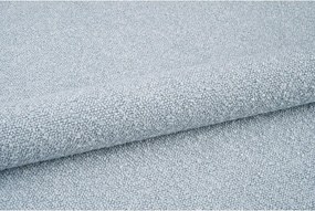 Svetlomodrá pohovka z textílie buklé 230 cm Essen – Cosmopolitan Design