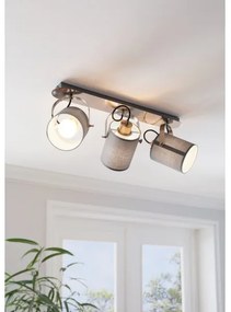 Eglo 98141 - Bodové svietidlo VILLABATE 3xE27/10W/230V