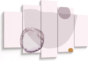 Obraz - Fialový minimalizmus N⁰2 (150x105 cm)