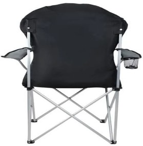 Malatec 2300 Záhradná a kempingová stolička čalúnená šedá