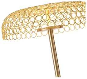 LED Stojacia lampa LED/10W/230V 3000K zlatá