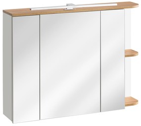 Kúpeľňová závesná skrinka SWIFT so zrkadlom 94 cm