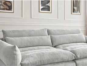 Svetlosivá ženilková pohovka 276 cm Neil – Bobochic Paris