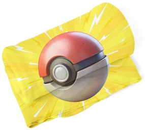 Sablio Deka Pokemon ball Explózia - 150x120 cm