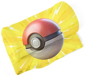 Sablio Deka Pokemon ball Explózia - 150x120 cm