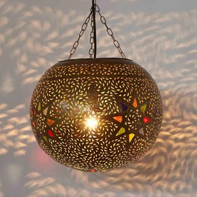 Luxusná mosadzná lampa Ayla