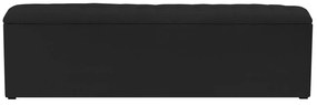 Čierna Lavica s úložným priestorom Nova 140 × 34 × 47 cm 140 × 34 × 47 cm WINDSOR & CO