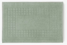 Goldea kúpeľňová froté predložka mozaika – šalviová 50 x 70 cm