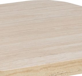 Konferenčný stolík Solano 60 cm béžový travertín