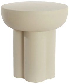 Kovový okrúhly odkladací stolík ø 46 cm Mikola – Light &amp; Living