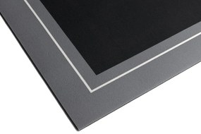 Aqualine Aqualine, Kúpeľňová predložka 50x80cm, absorpčná, šedá, PCD014