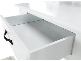 Dekoratívny stolík so stoličkou LINET NEW, biely