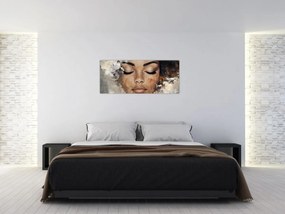 Obraz - Portrét ženy (120x50 cm)